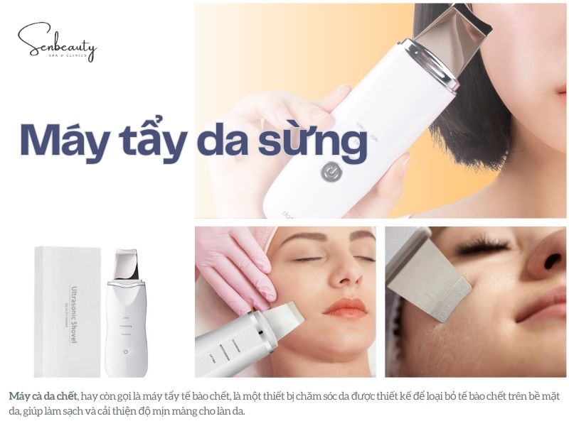 Máy cà da chết spa