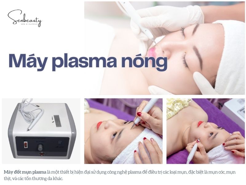Máy đốt mụn plasma