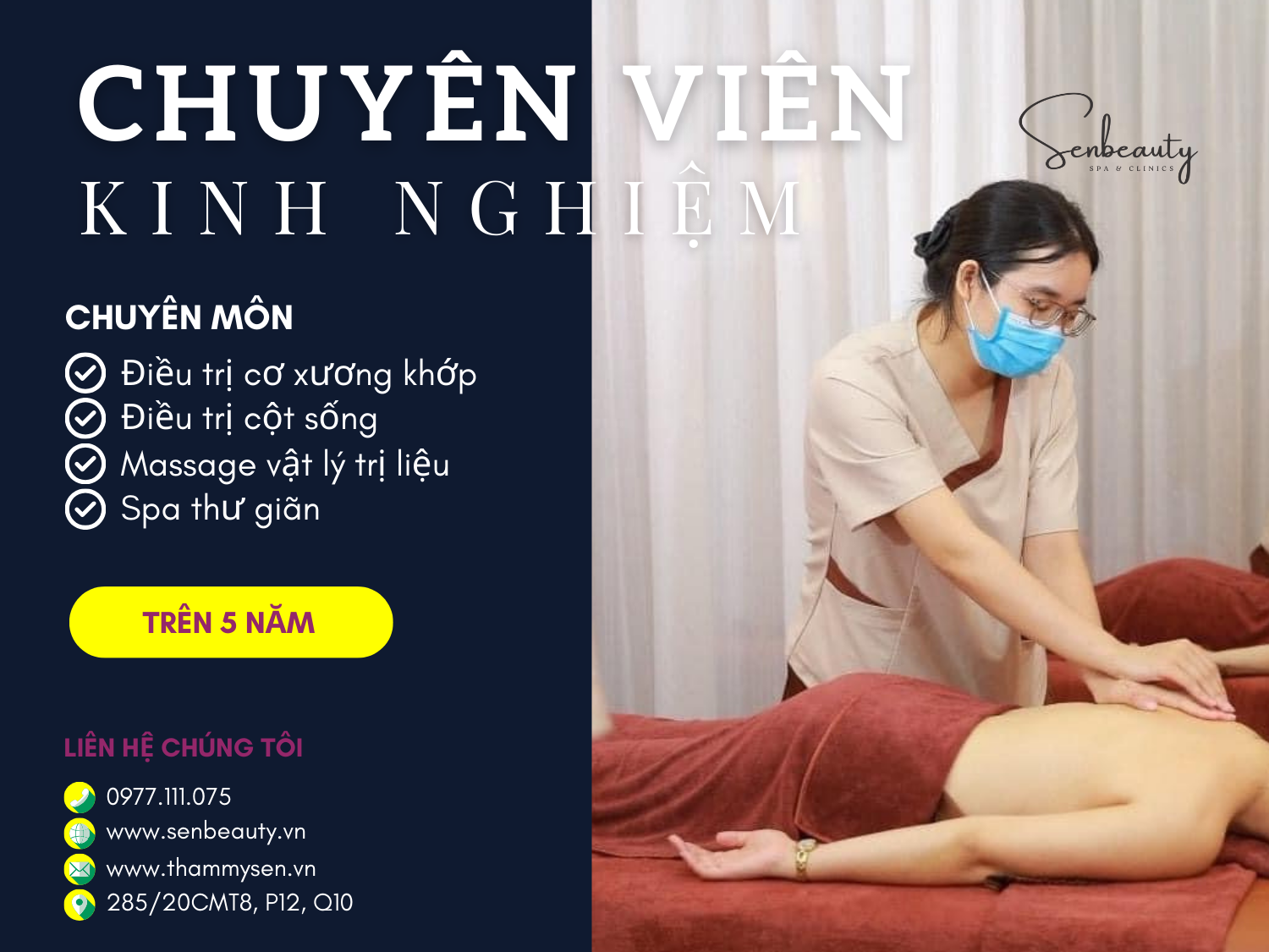 Massage Đầu – Massage Cổ Vai Gáy Tại Sen Beauty