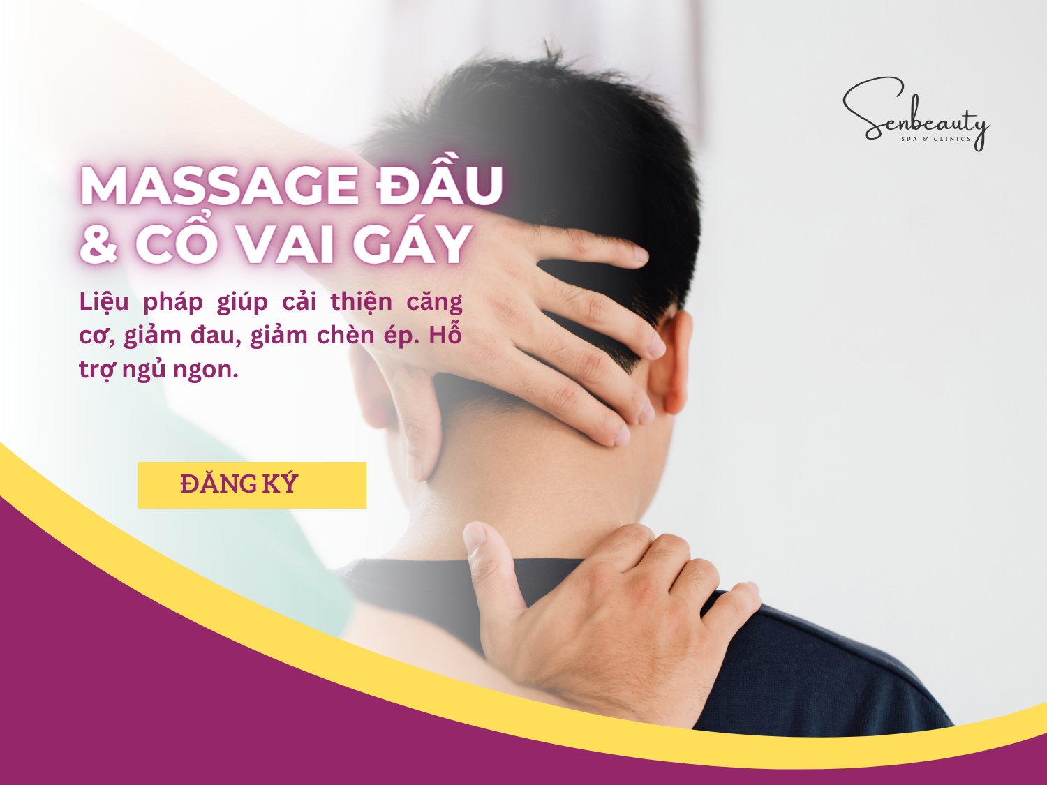 Massage Đầu – Massage Cổ Vai Gáy Tại Sen Beauty
